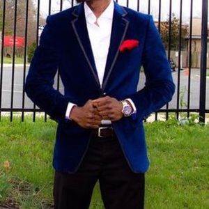 Tallis Blue Blazer (36R) - Preowned